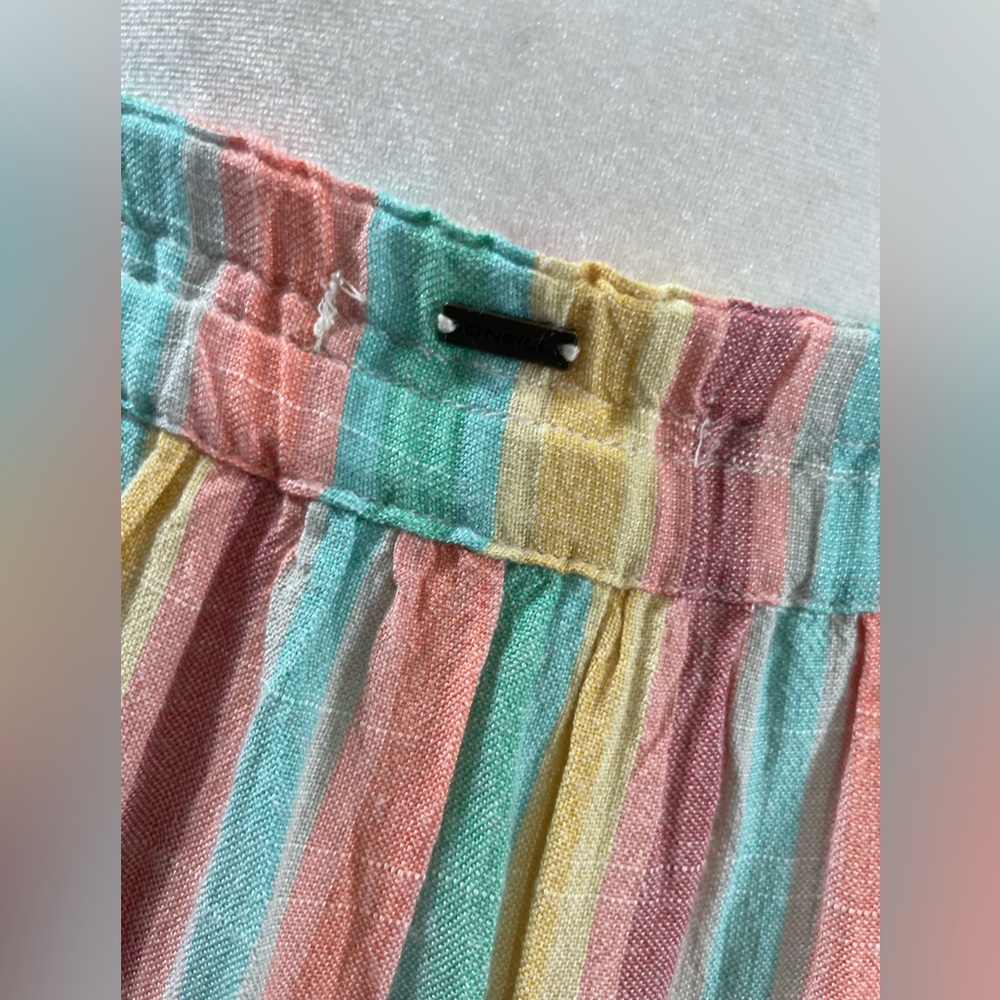 O’Neill Kenzie Striped Summer Sun Dress Women’s Size M Coastal Beach Surfer Girl - Picture 6 of 16